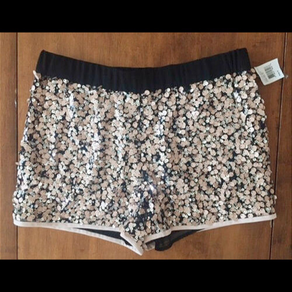 Diane Von Furstenberg SUKI SEQUIN SHORTS Pink